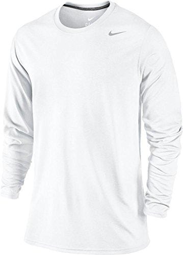 Nike Mens Legend Poly Long Dri-Fit Shirt White/Carbon – Ultra Pickleball