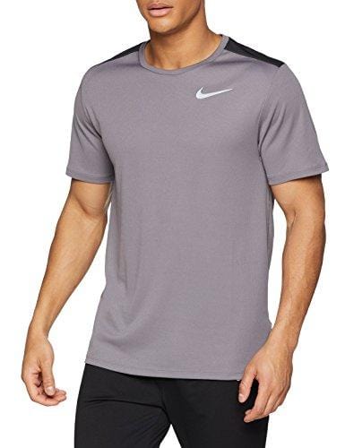 Nike Men's Breathe Running T-Shirt(Gunsmoke/Anthracite, XXL) – Ultra