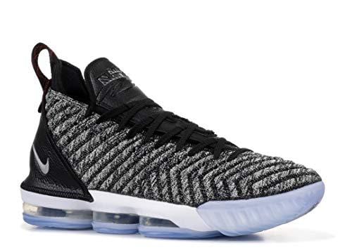 lebron 16 black white grey