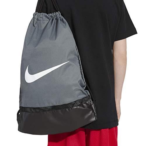 Nike Brasilia Training Gymsack, Drawstring Backpack Zippered Side Ultra Pickleball