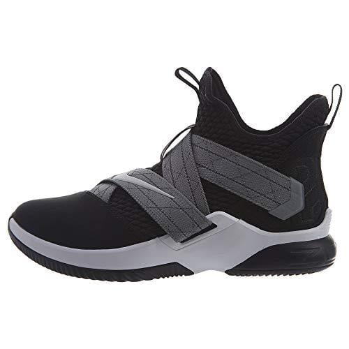 Inconsistente esculpir pasos Nike Men's Lebron Soldier XII Basketball Shoe (9 D US) Black/White – Ultra  Pickleball