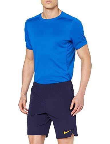 Nike Court Flex Ace 9" Tennis Shorts Blackened Blue/Orange Size X – Ultra Pickleball