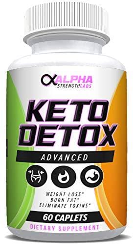 Keto Detox Cleanse Weight Loss Colon Cleanser Flush Excess Waste Formulated For Women Men All Natural Ingredients 60 Caplets