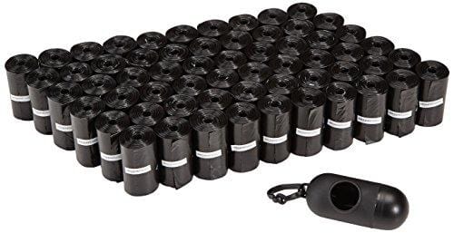 Photo 1 of AmazonBasics Dog Waste Bags with Dispenser and Leash Clip - 900-Count
