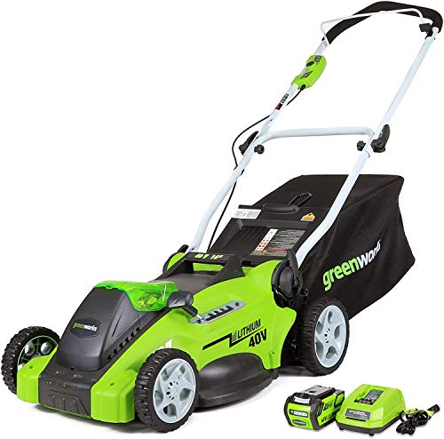 Greenworks 16-Inch 40V Cordless Lawn Mower, 4.0 AH Battery Included 25 –  Ultra Pickleball