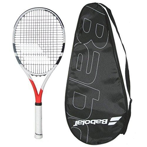 Babolat 2017 Boost Strike Tennis Racquet STRUNG with COVER 4 3 8