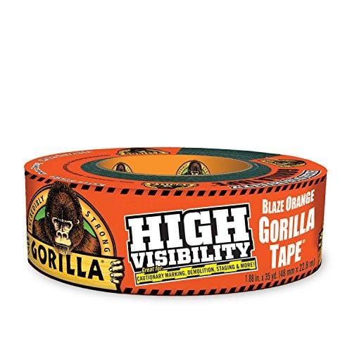 Gorilla Tape, High Visibility Duct Tape, 1.88" x 35 yd ...