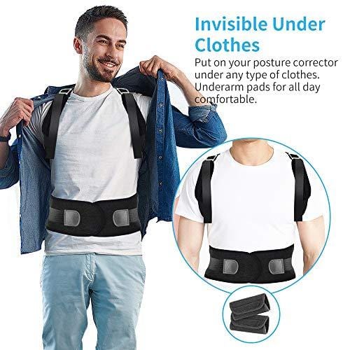 Maysuwell Back Brace Posture Corrector |Fully Adjustable Support Brace ...