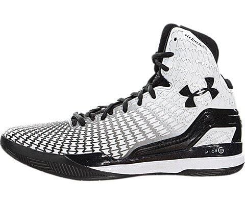 Under Armour UA ClutchFit Drive Mid Basketball Shoes, White/Blac – Ultra Pickleball