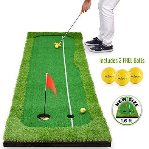 Abco Tech Synthetic Turf Putting Practice Indoor Golf Mat – Life Like