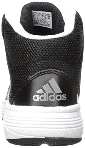 adidas Cloudfoam Mid Basketball Shoes, Core Black/Matte – Pickleball