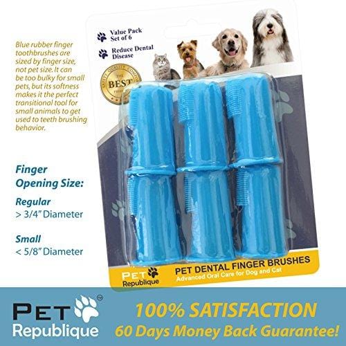 small dog finger toothbrush