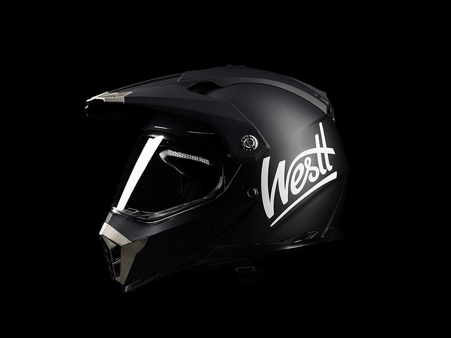 full face dirt bike helmet with visor