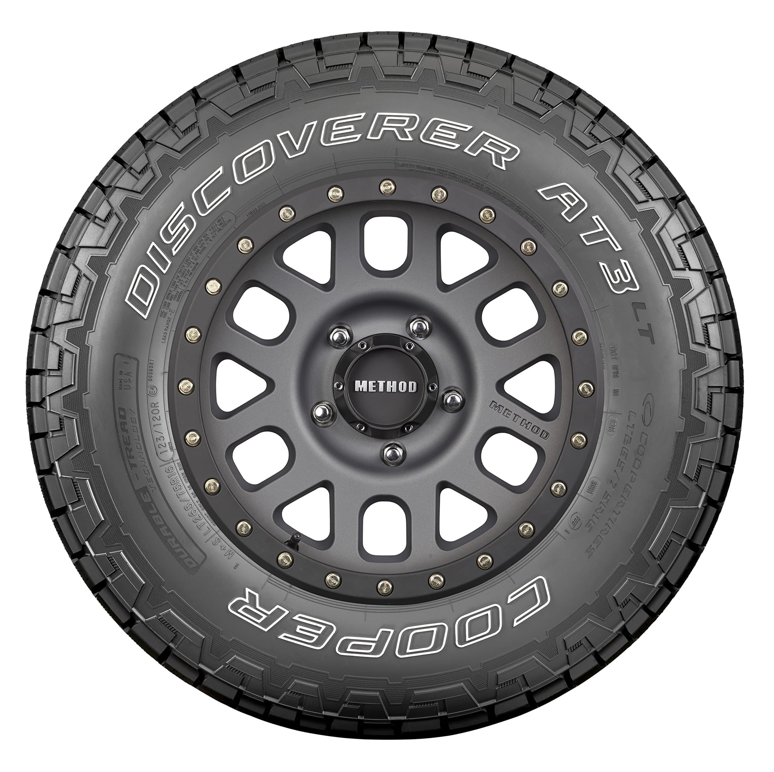 Cooper Discoverer A/T3 LT All Terrain Radial TireLT265/75R16 123R 10