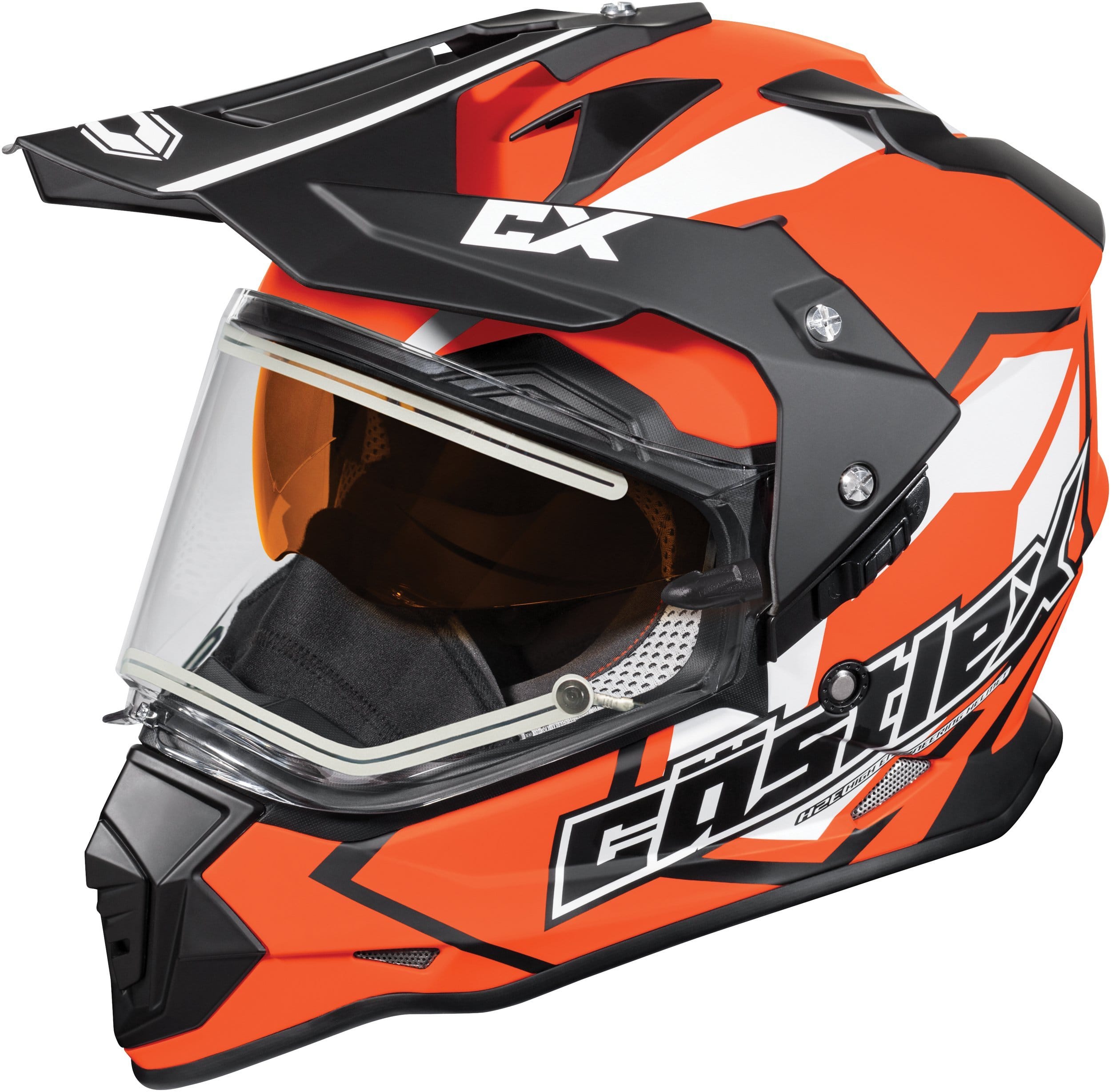 castle x dual sport helmet