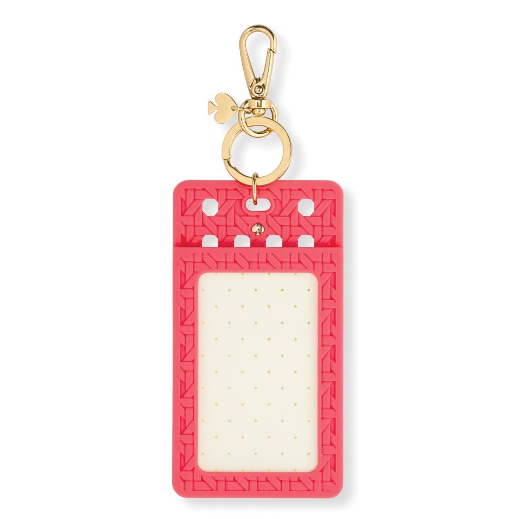 Kate Spade New York ID Holder - Coral Caning – Timely Buys