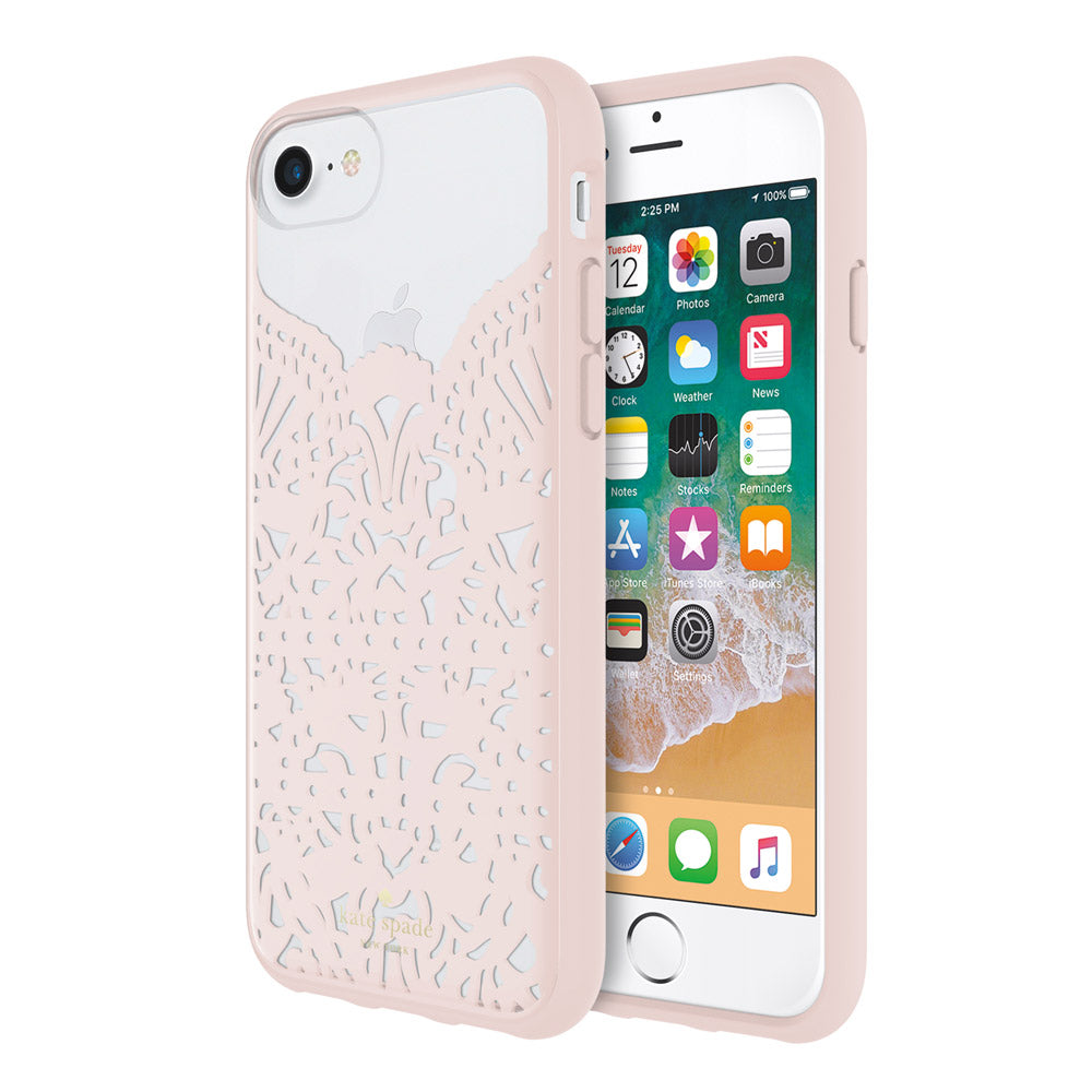 Incipio Kate Spade New York iPhone 6, 6S, 7, and 8 - Lace Pink – Timely Buys