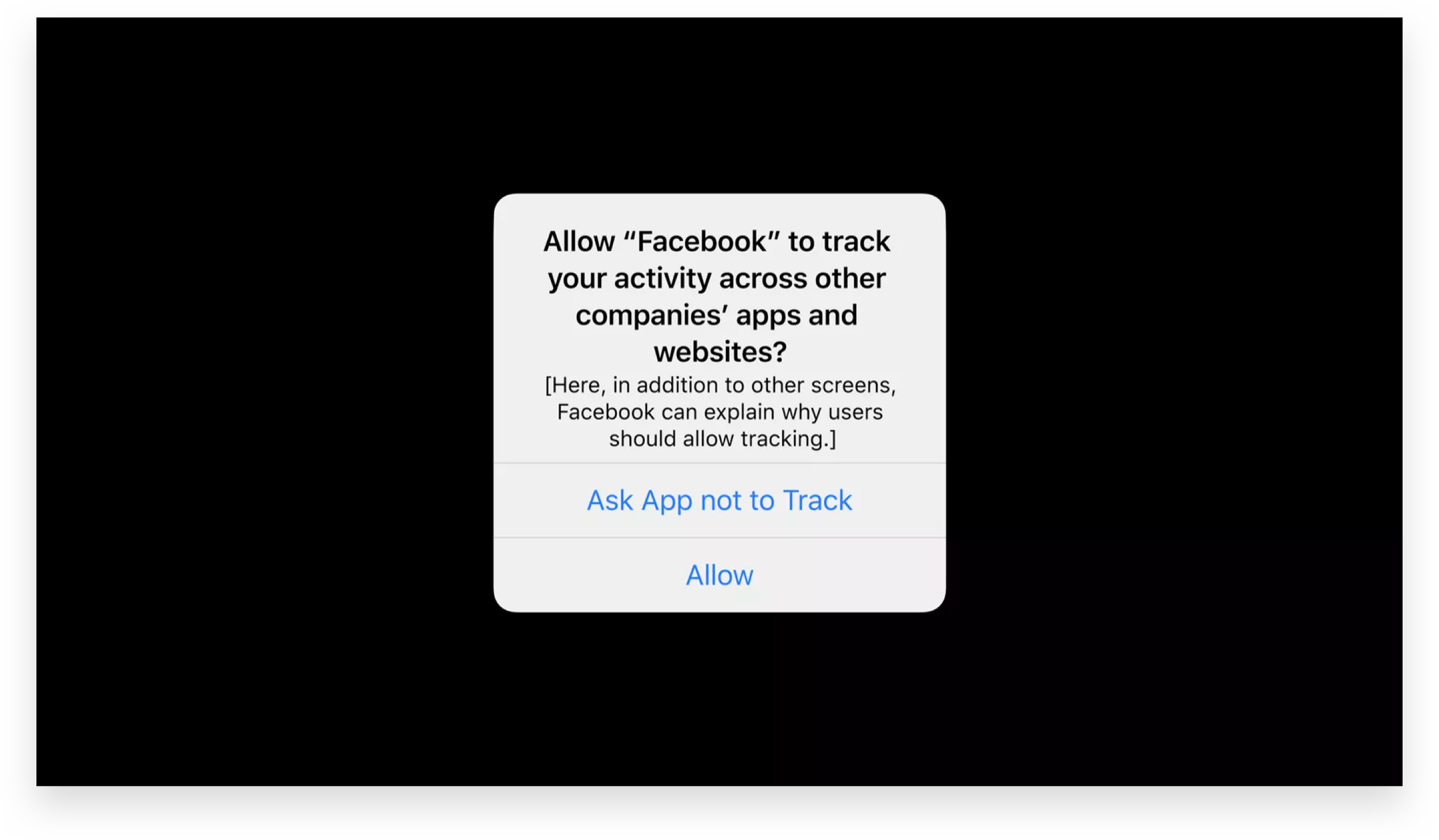 Apple iOS 14 ATT Prompt — App Tracking Transparency Framework