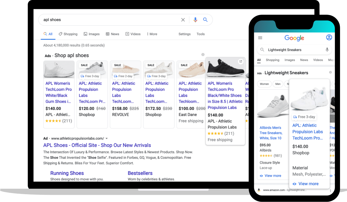 Brand and Non-Brand Google Ads Ecommerce Examples