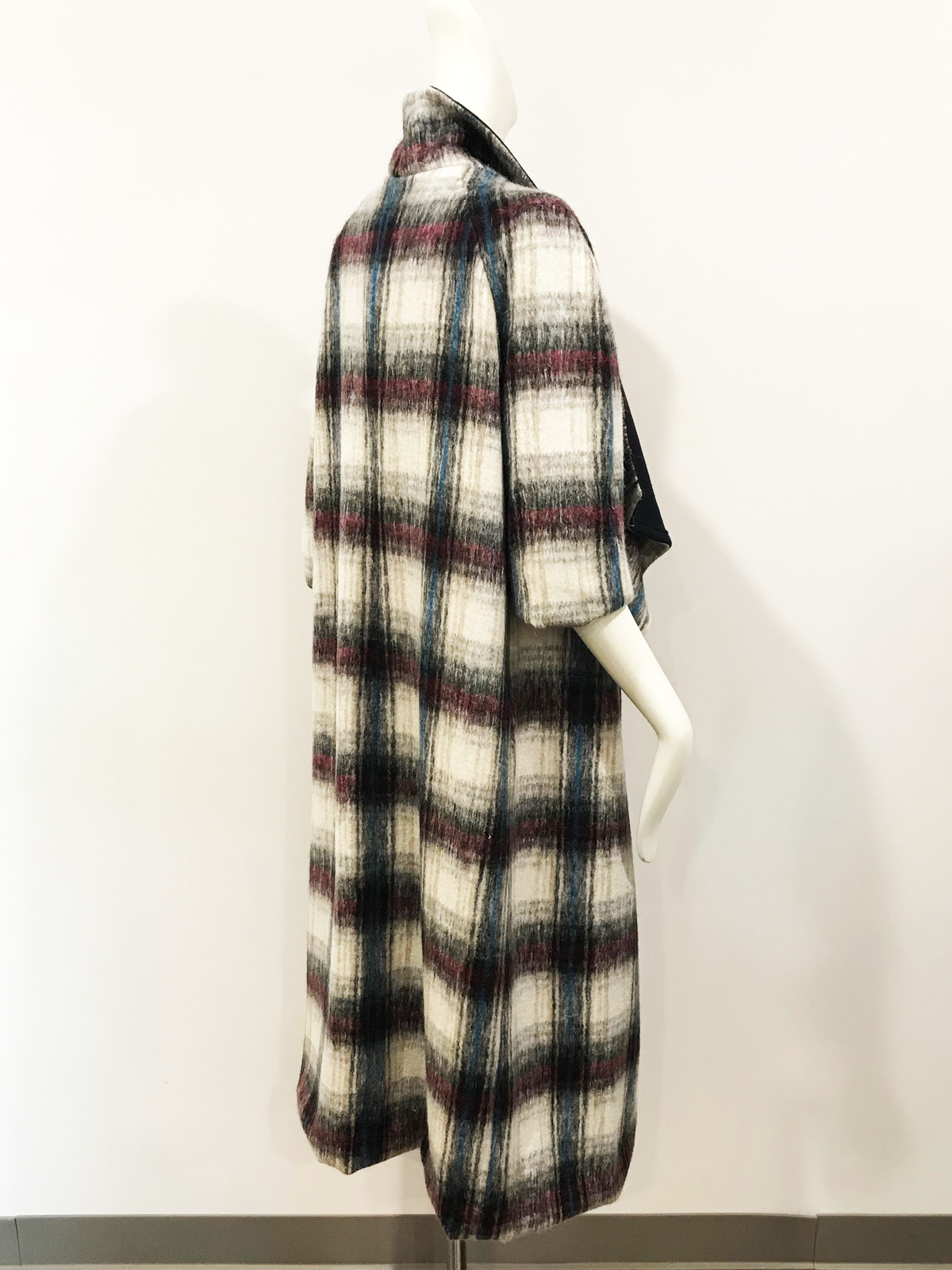 Irma Coat | Wool Plaid - Miles David