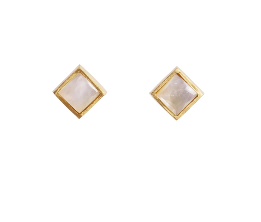 Lavalliere stud earrings | Christina Greene