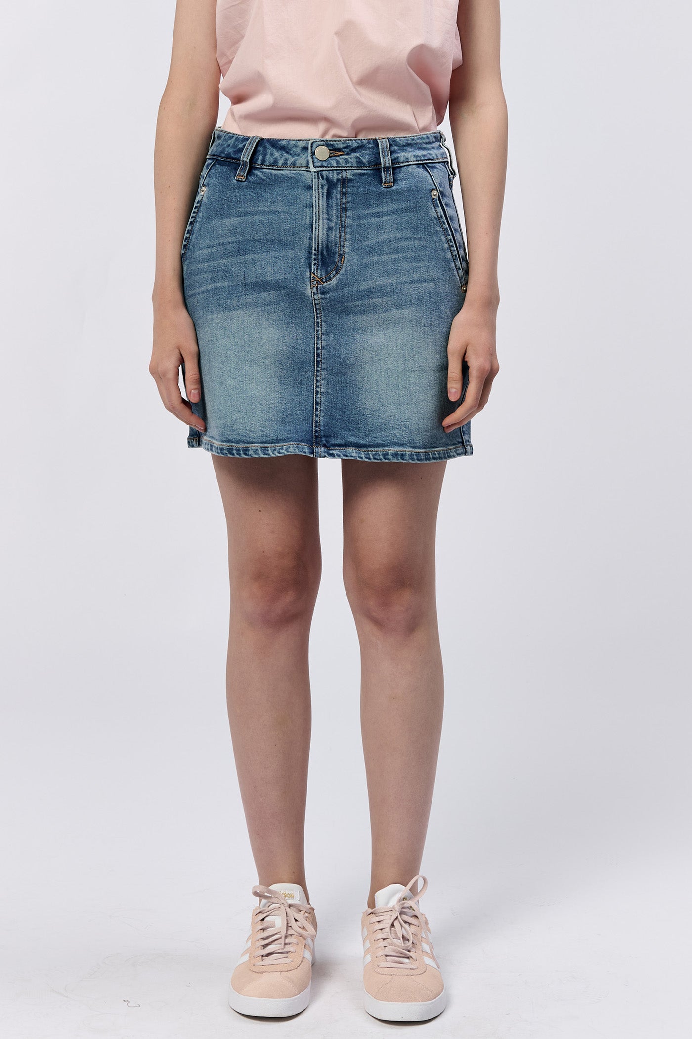 QUINN DENIM SKIRT AGORA