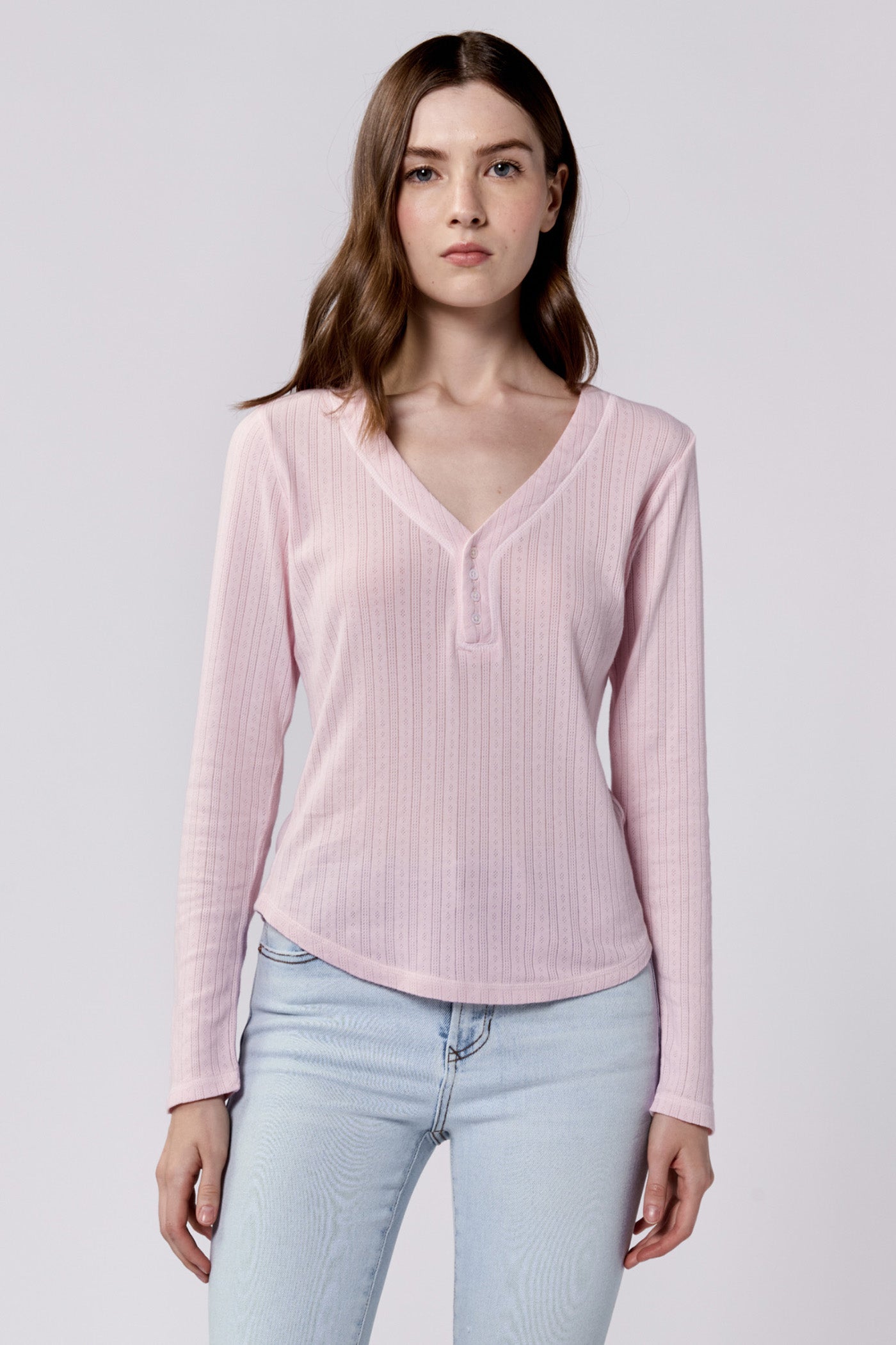 cortado-long-sleeve-fitted-henley-top-pink-a-boo