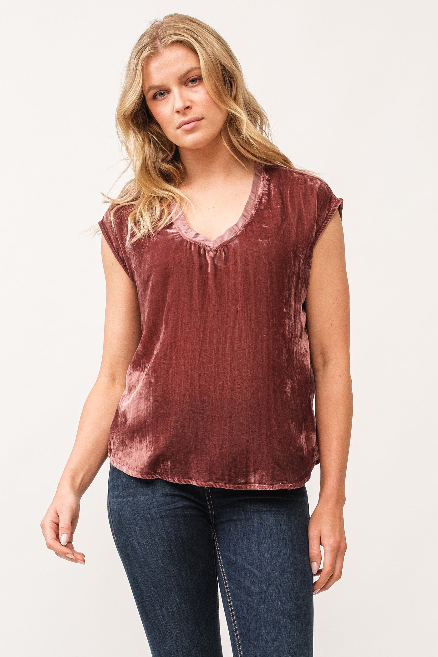 YANIS TOP MARRON