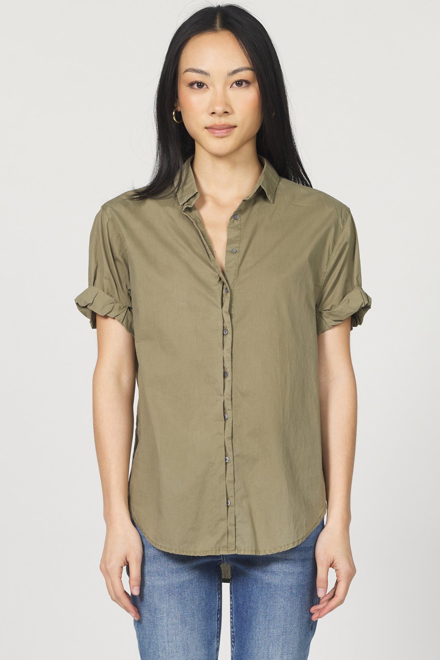 BENNING POPLIN SHIRT VETIVER