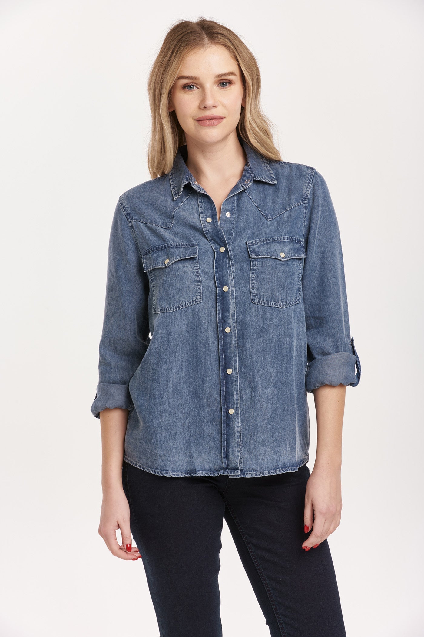 STAR SHIRT INDEPENDENCE BLUE WITH TENCEL™ LYOCELL FIBERS