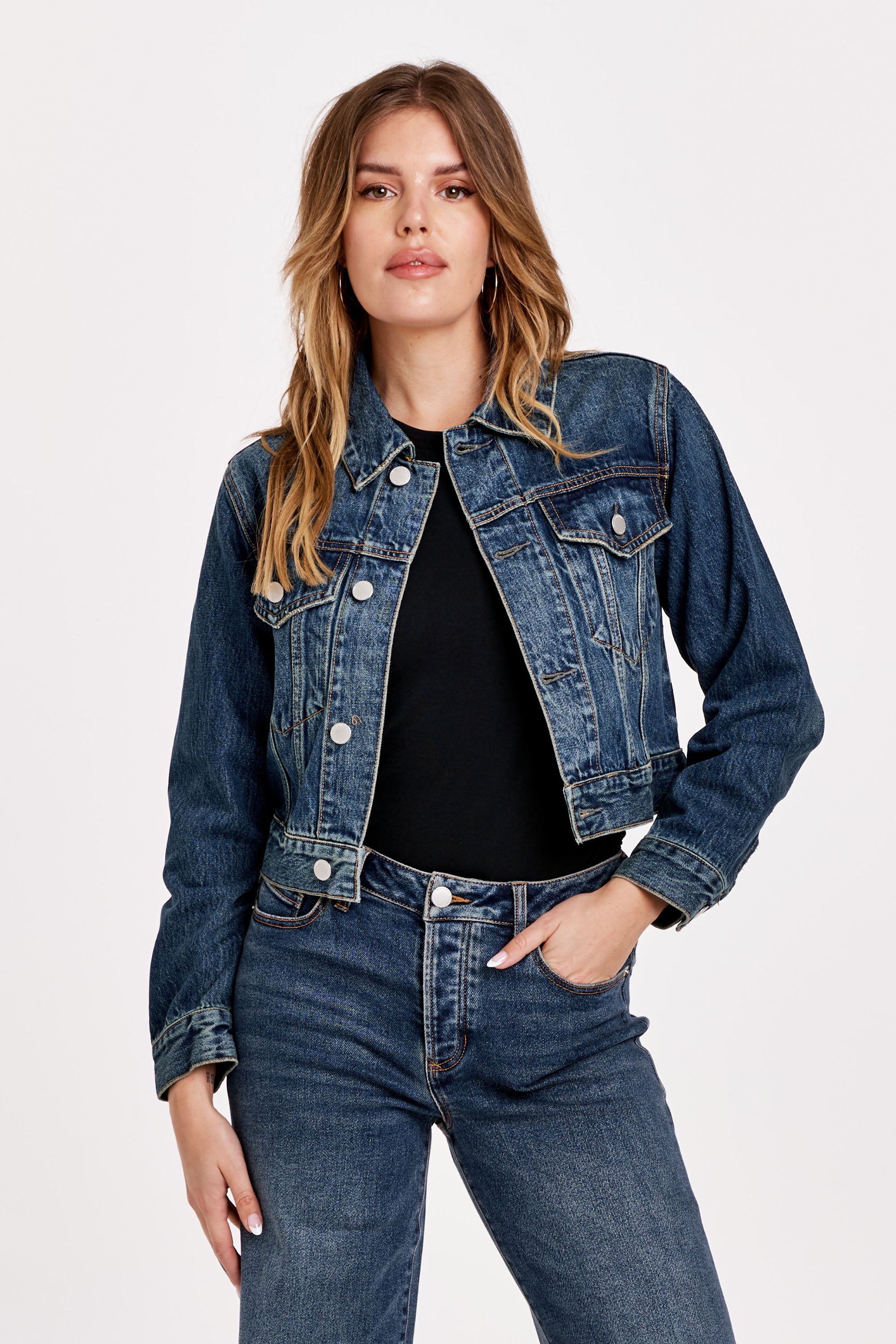 EASTON QUILTED DENIM JACKET LIGHT UTOPIA