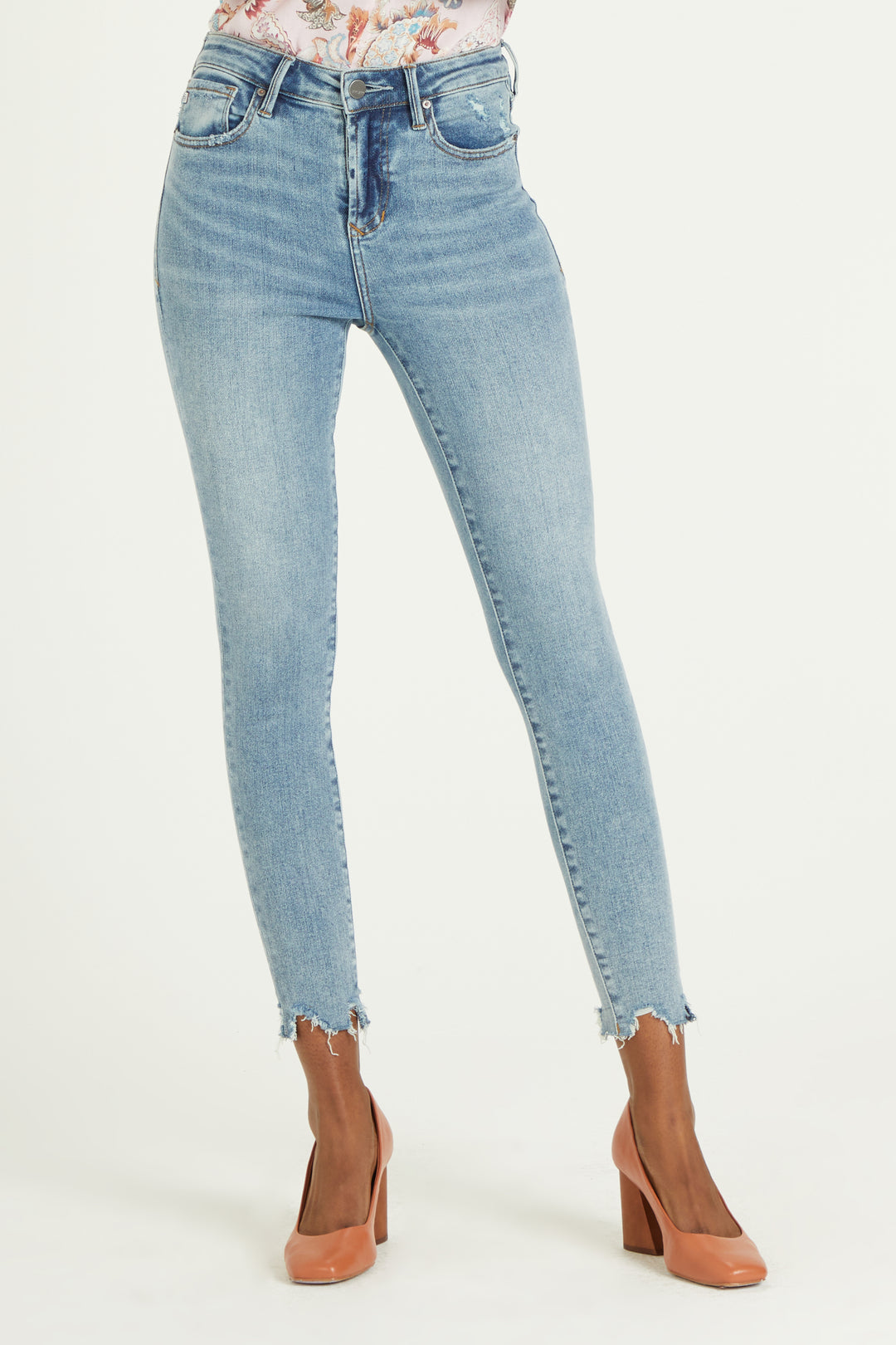 PIXIE HIGH RISE ANKLE SKINNY JEANS BLACK – DEAR JOHN DENIM