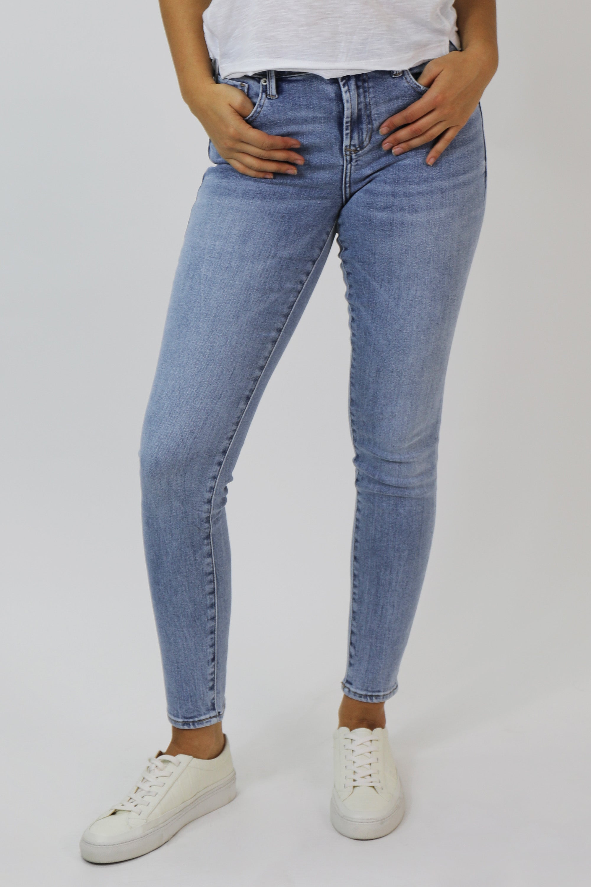 HIGH RISE ANKLE SKINNY JEANS PORTMORE