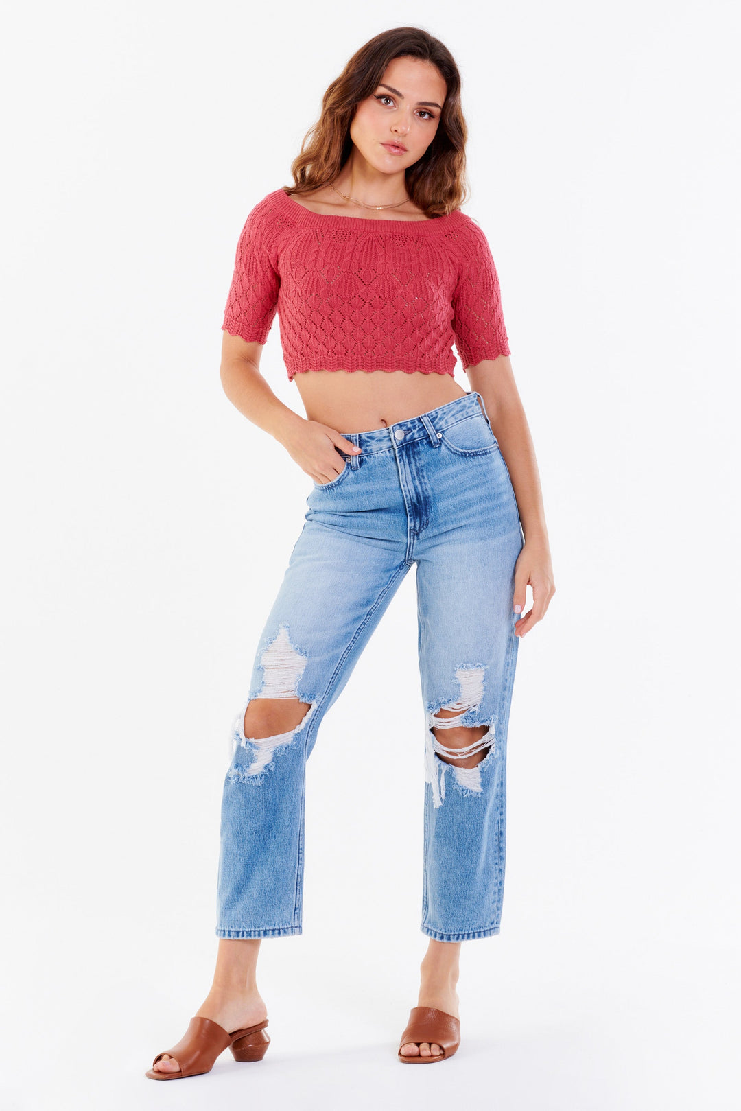 AIDEN HIGH RISE GIRLFRIEND JEANS SANDBRIDGE – DEAR JOHN DENIM