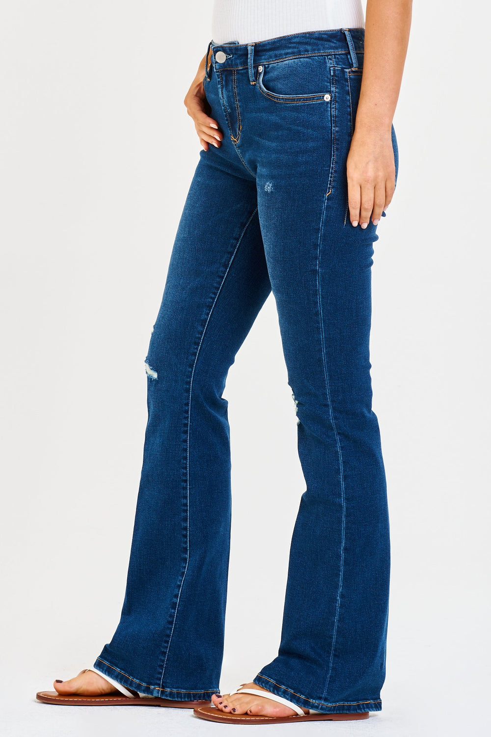 Dear John Jaxtyn High Rise Bootcut Jean Middlebrook