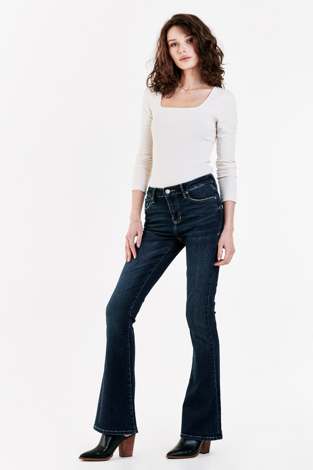 ROSA HIGH RISE FLARE JEANS HONOLULU