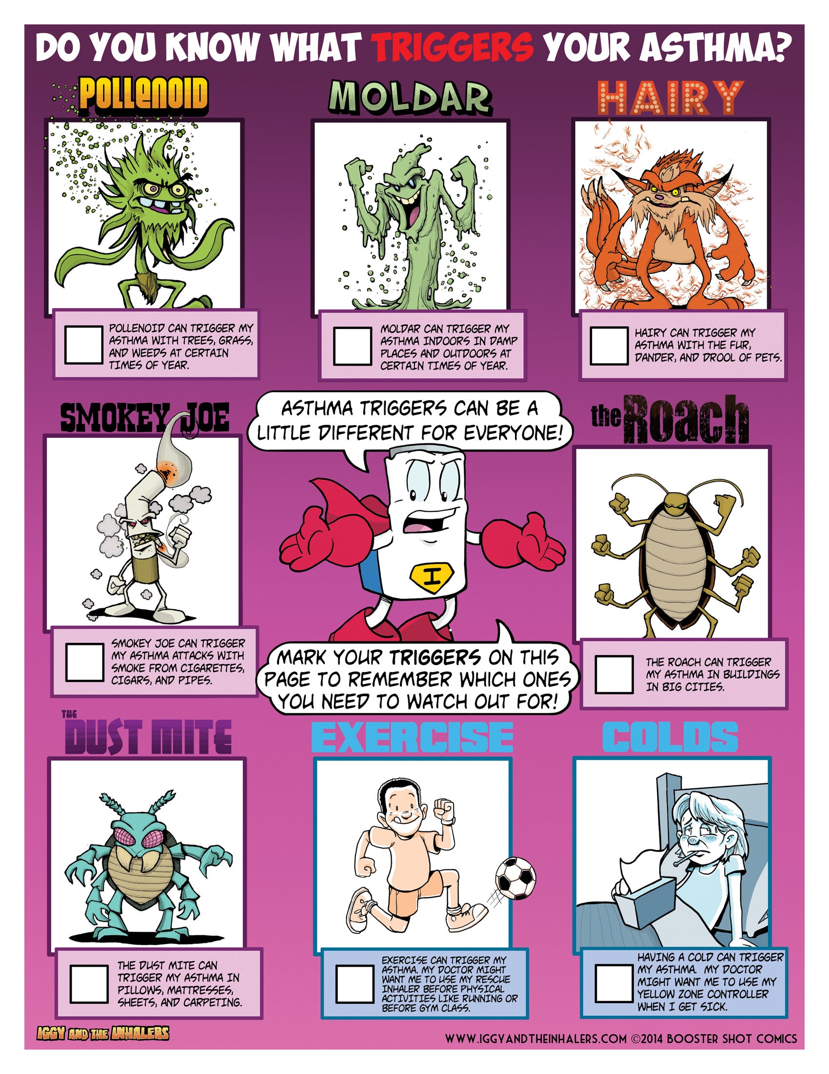 Bronchial asthma Training - Healthcare facility Materials Iggy and The Inhalers graphic about Free Printable Patient Education Handouts named Bronchial asthma Education and learning - Healthcare facility Elements Iggy and The Inhalers