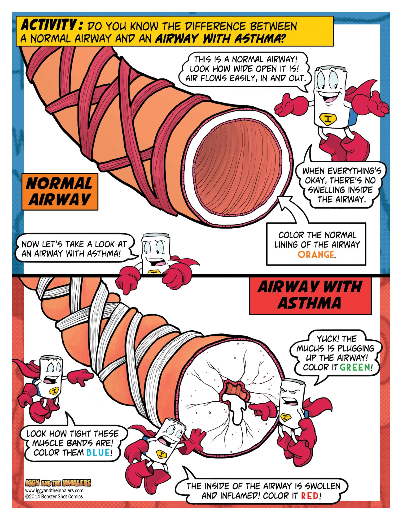 Asthma Poster Printable