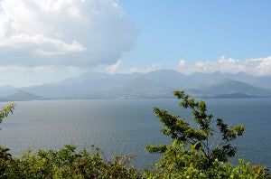 The northern Horizon of the Las Tuxtlas region, dominated by The San Martin Biosphere