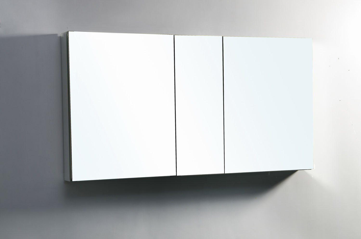 Confiant 50 Water Resistant Mirrored Medicine Cabinet Recessed Or