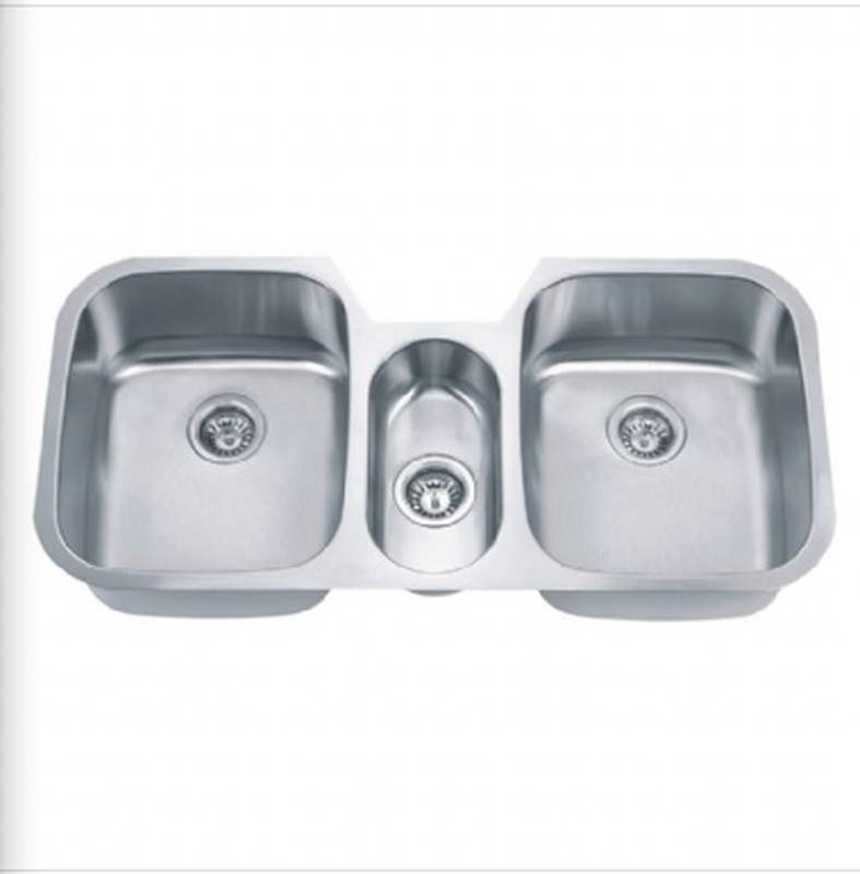 Triple Bowl Stainless Steel Kitchen Sink