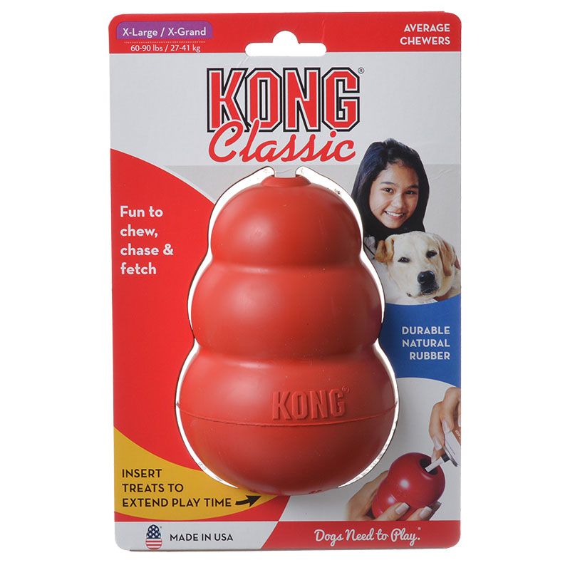 kong classic dog toy large