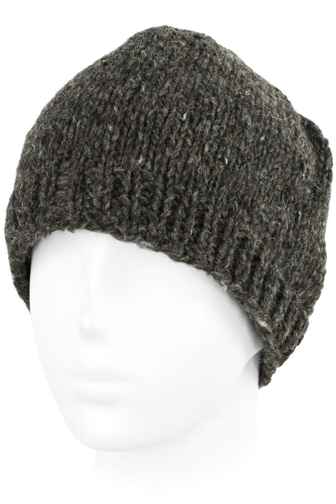 knitted wool toque