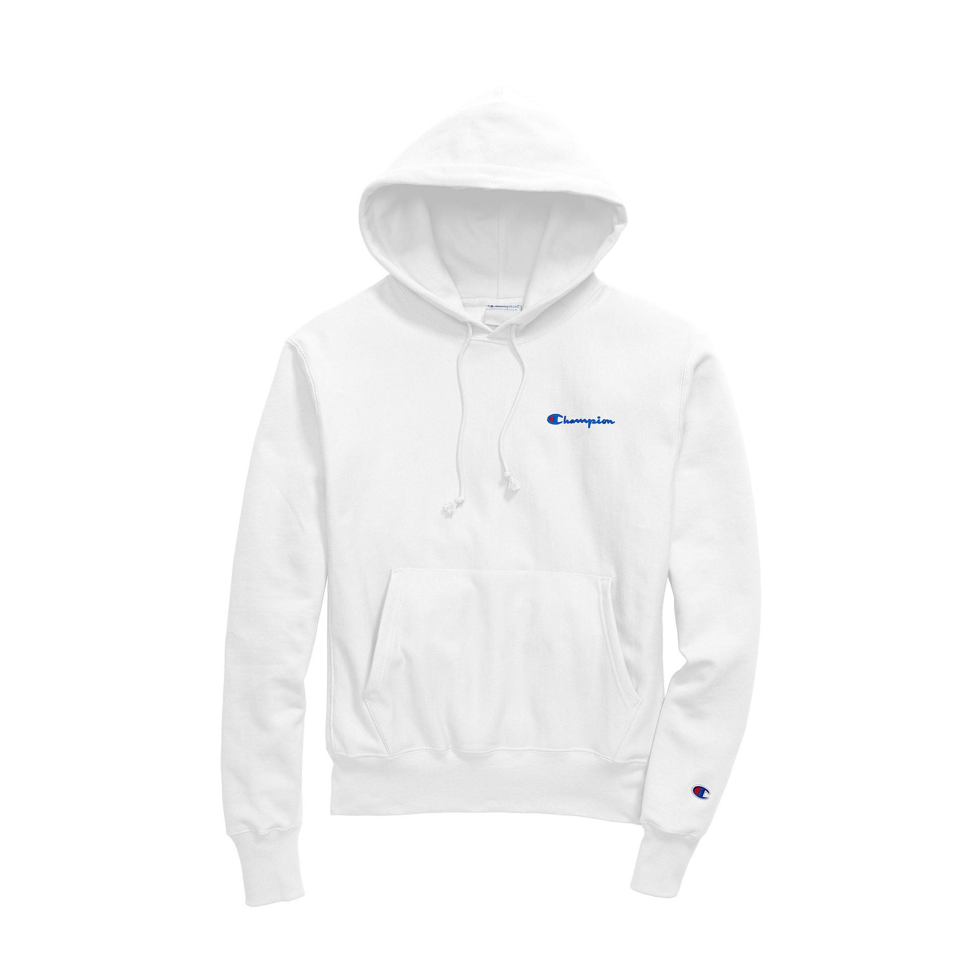 champion embroidered logo hoodie