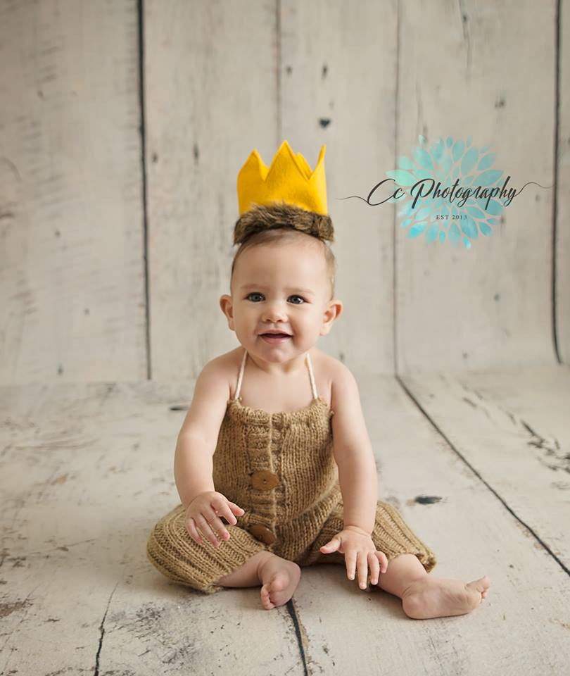 baby first birthday crown
