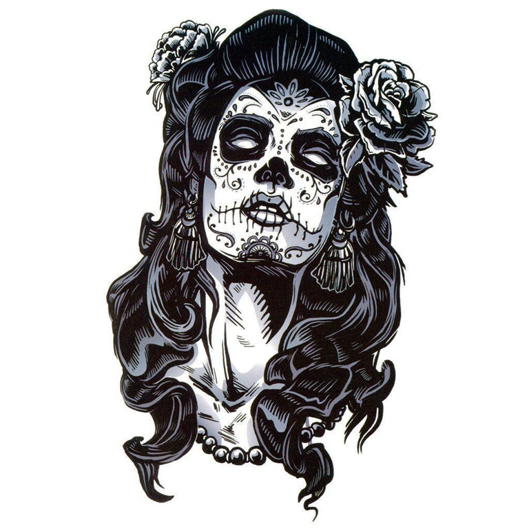 50's Santa Muerte | ArtWear Tattoo