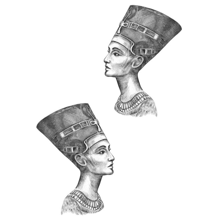 nefertiti drawing