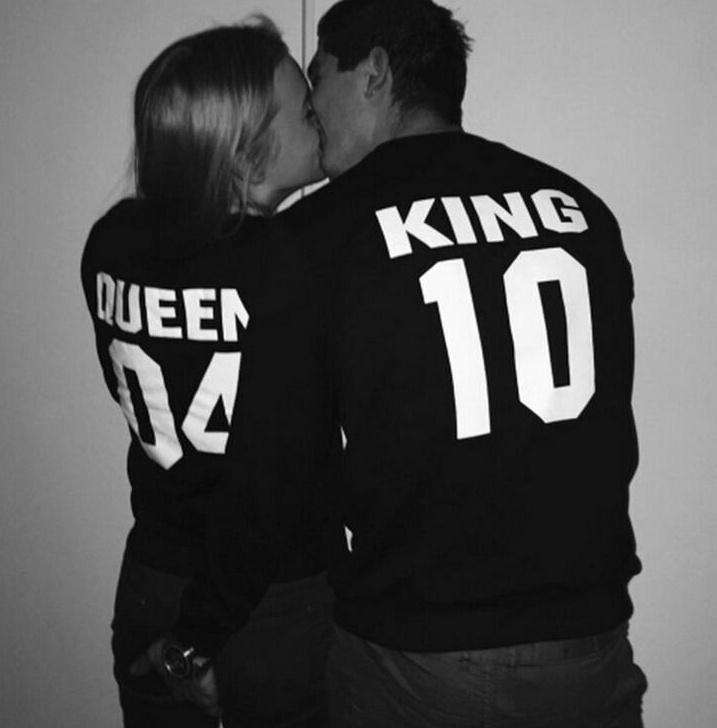 King 10 And Queen 04 Couple Sweatshirt Lupsona
