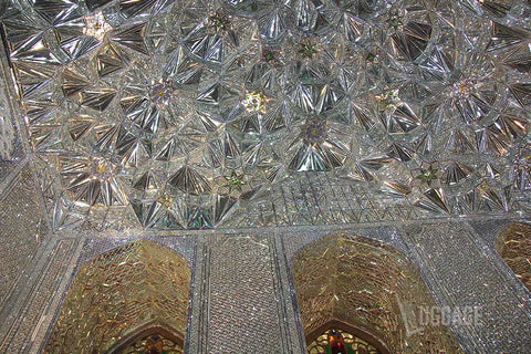 Luggage Outlet Singapore - Shiraz Shah Cheragh Shrine Iran Mirror Work