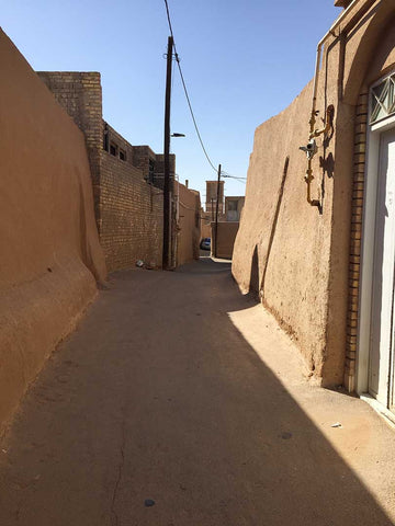 Luggage Outlet Iran Travelogue - Yazd city centre maze streets